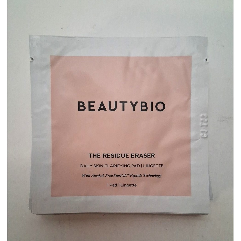 BeautyBio The Residue Eraser 20 Count Clarifying Pads New Free Shipping